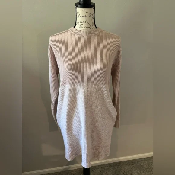 Lululemon Restful Intention Cashmere Sweater Light Pink Size M - Picture 2 of 5